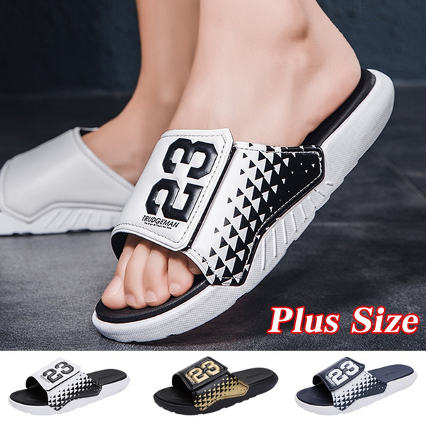 New Men Slippers Beach Shoes The Trend of Personalized Flip flop