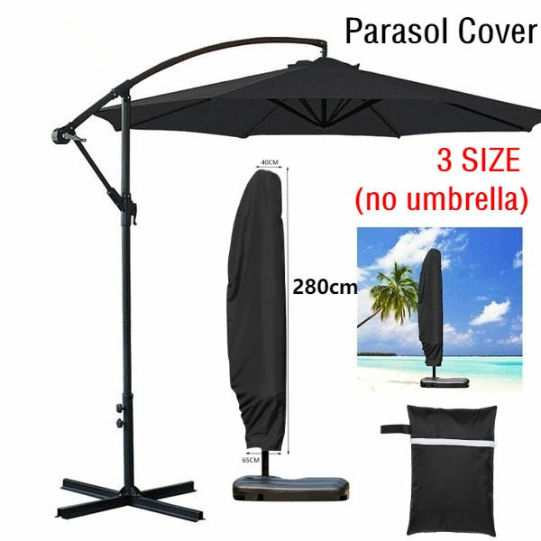 Outdoor Parasol Banana Umbrella Cover Cantilever Garden Patio Shield Waterproof 
