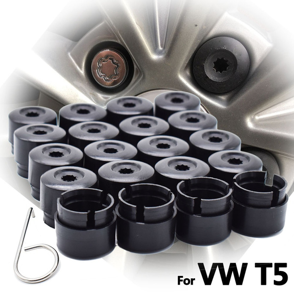20Pcs Wheel Nut Bolt Head Covers Hub Screw Cover Protection Caps For VW