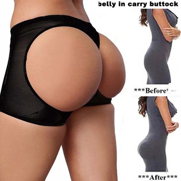 Bum Lift Pants Shapewear Enhancer Buttocks Butt Lifter Slimming Shorts Woman New 