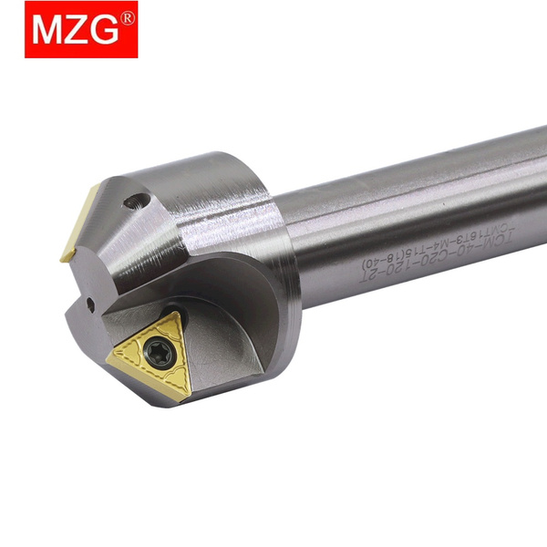 Carbide Milling Insert Blade Kit 728360635631 45 Degree Centering Chamfering Cutter Holder 