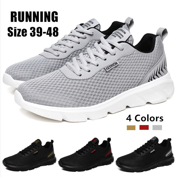 mesh breathable running shoes