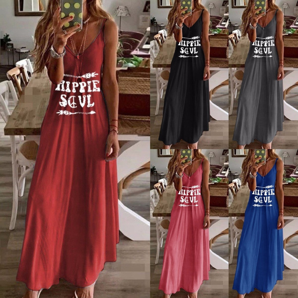 Hippie soul shop maxi dress