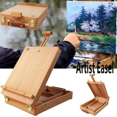 Box, Art Supplies, easel, paintingeasel