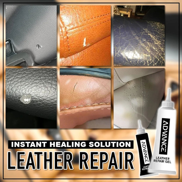 Advanced Leather Repair Gel Filler, Leather Sofa Rip Repair Kit