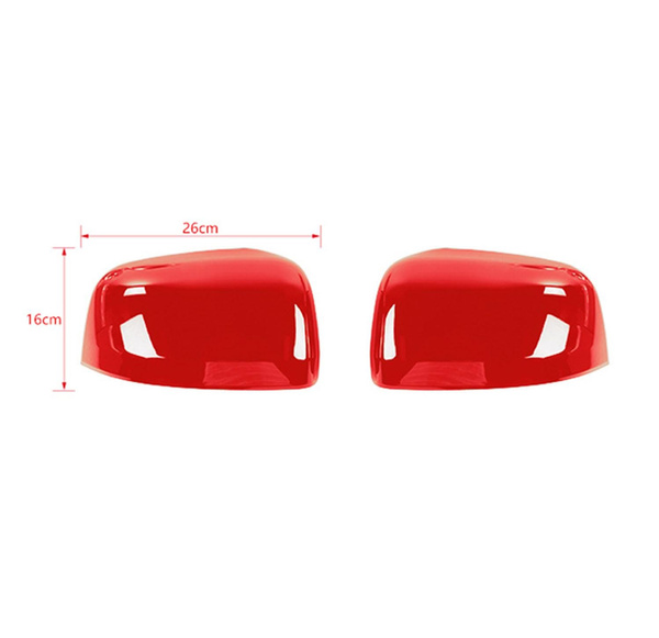 Rear View Mirror Cover Trim Reversing Mirror Decorative cover for Jeep