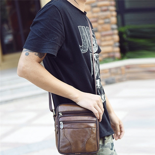 Leather Messenger Bags Men Travel Business Crossbody Shoulder Bag For Man  Sacoche Homme Bolsa Masculina 9981 From Fashionsports123, $19.72