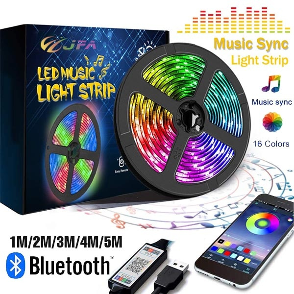 usb LED Strip Lights RGB Color Changing Rope Lights SMD5050 Light