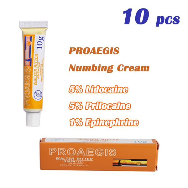 10PCS NEW WALTER RITTER PROAEGIS Numbing Cream for Tattoos Anesthetic Cream  Topical Numbing Cream for Pain Relief, 10g Max Strength Pain Relief  Anesthetic Cream | Wish