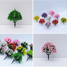 Flowers, cherrytree, sandtable, Tree