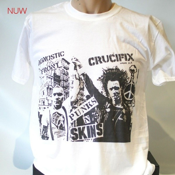 agnostic front skinhead shirt