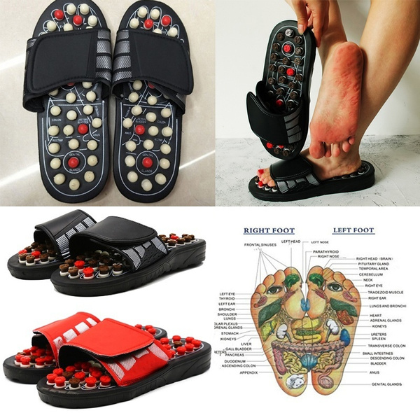 Healthy Care Shoes Sandals Shoes Massage Slippers Acupuncture Foot