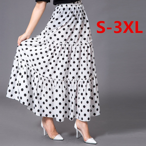 swing skirt long