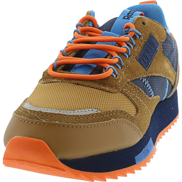 Shoes Reebok - Cl Leather Ripple Trail EG8707 Wilbrw/Conavy/Cyan - Sneakers  - Low shoes - Men's shoes | efootwear.eu