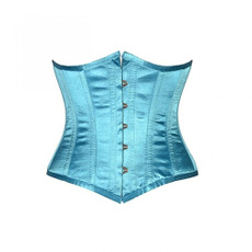 corset top, Blues, GOTHIC DRESS, Fashion