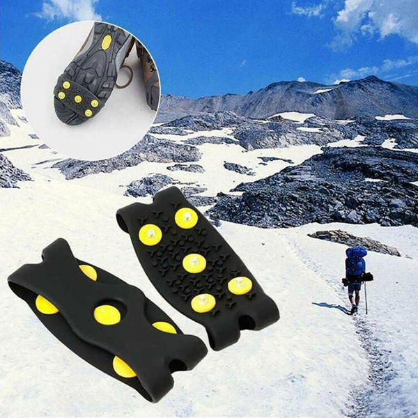 Outdoor Five Spike Shoe Cover Simple Equipment for Snow Mountain
