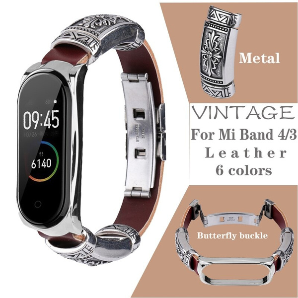 mi band 3 leather strap