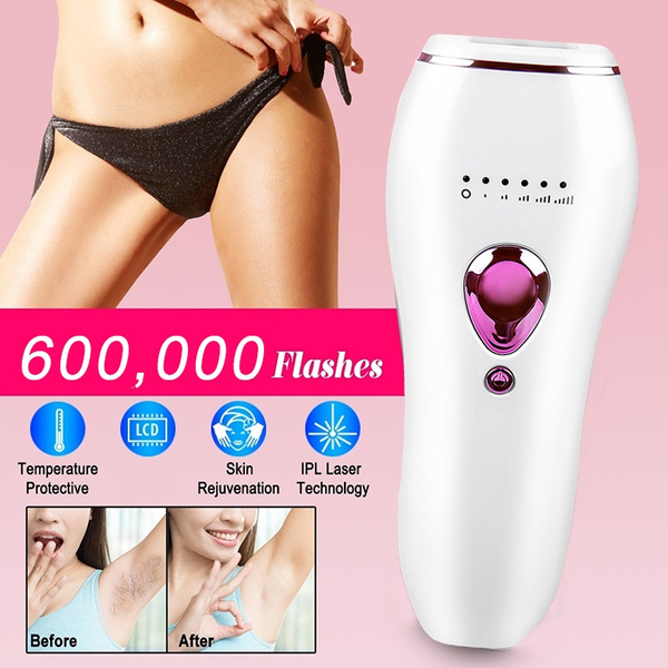 New 600,000 Flash IPL Laser Hair Removal& Skin Rejuvenation Permanent