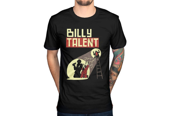 Official Billy Talent Spotlight T-shirt Dead Silence 666 Album Hits Band Watoosh 