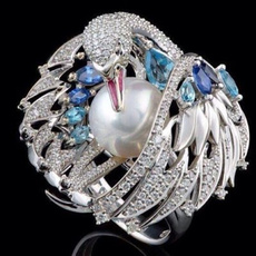 swan, Classics, fashion ring, vintage ring