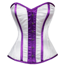 corset top, GOTHIC DRESS, Fashion, overbust corset