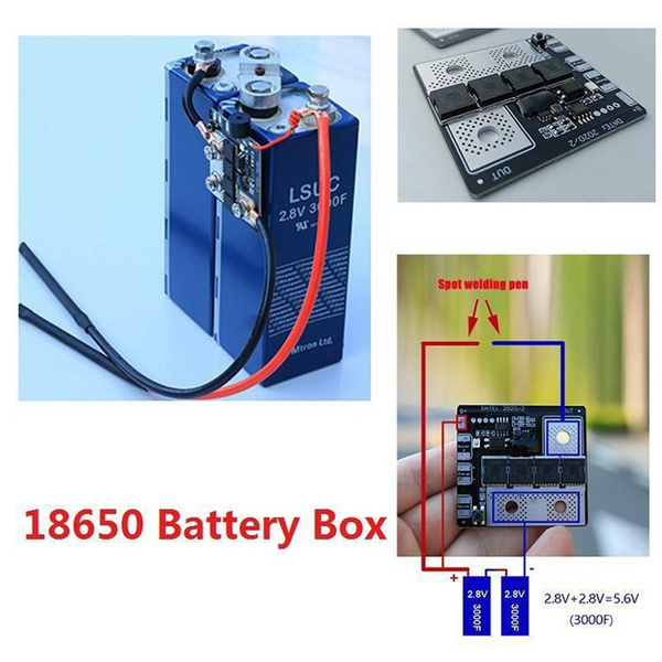 18650 Battery Box Assembly Welding DIY Mini Battery Spot Welder Portable 