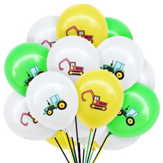 Toy, Truck, 12inchlatexballoon, birthdaypartysupplie