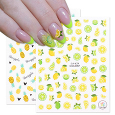 Beauty Makeup, nail decals, art, Colorful