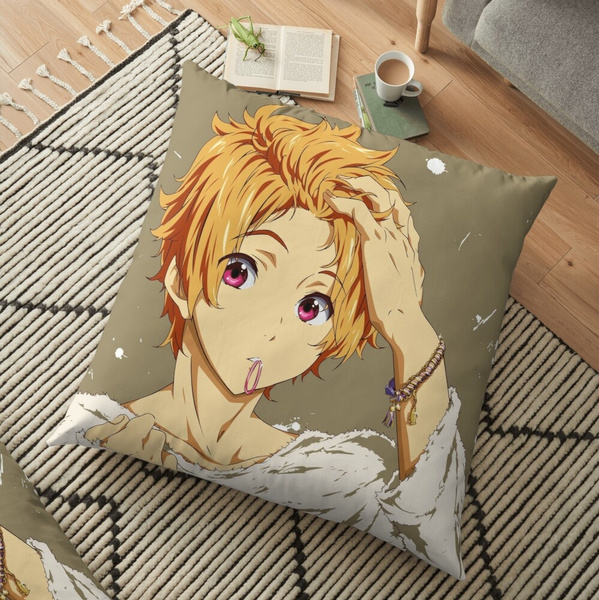 Nagisa Hazuki Free! Iwatobi Swim Club Pattern Square Pillow Case