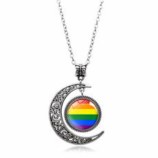 rainbow, Jewelry, gay, rainbownecklace