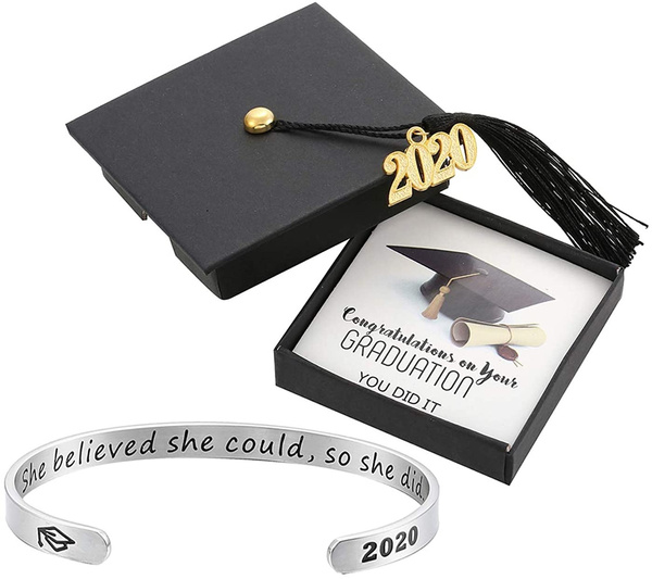 Graduation Gifts for Her 2023 - Inspirational Bracelets Graduation Gifts for  Mid
