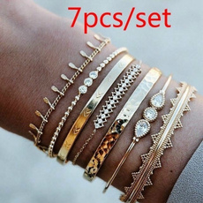 Charm Bracelet, DIAMOND, Jewelry, Gold Bangle