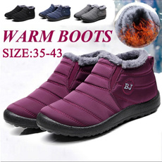 ankle boots, casual shoes, Winter, cottonboot