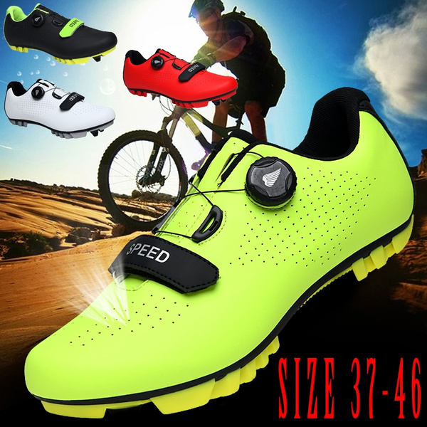 Professional Athletic Bicycle Shoes Mem Road Racing Cycling Shoes Spd Bike Shoes 