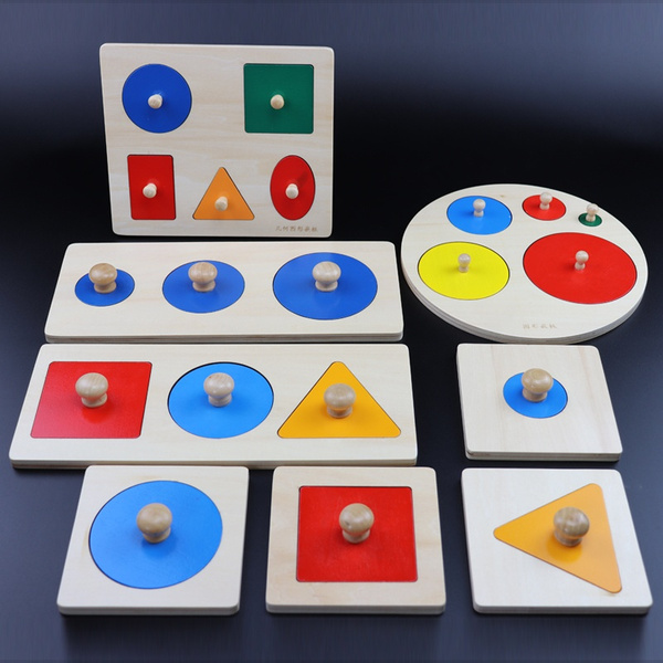 EARLY LEARNING SHAPE Colors Matching Memory Chess Puzzle Game $12.12 -  PicClick AU