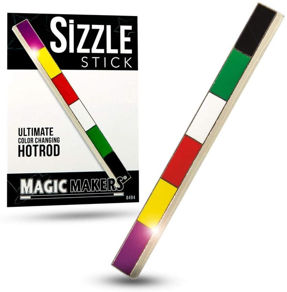 Magic Makers Sizzle Stick Trick - Hotrod Illusion Made in Metal
