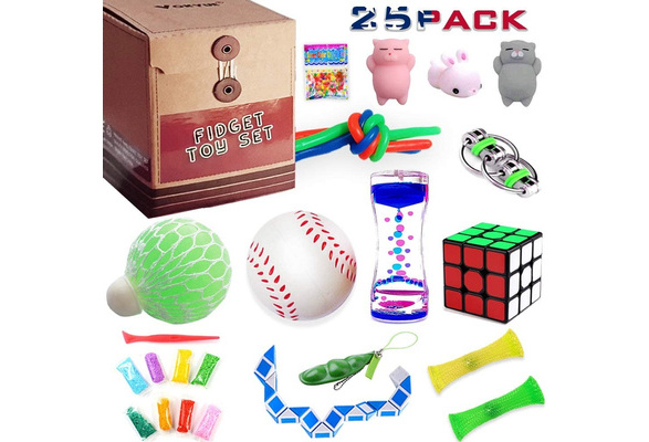 25 pack fidget toys