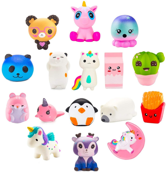 Kawaii Food Squishies Stress Relief Squeeze Toy Cute