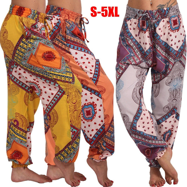 Women's Harem Trousers Long Ladies Girls Pants Baggy Harem Leggings Plus  Size : Buy Online at Best Price in KSA - Souq is now Amazon.sa: Fashion