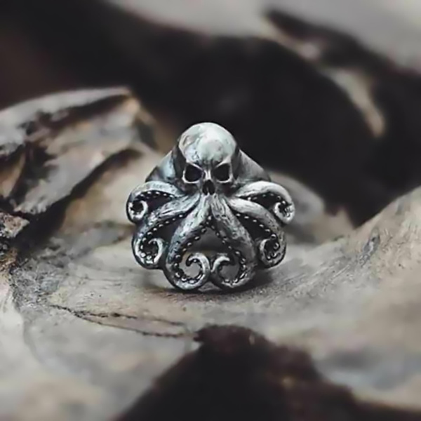 animal skull ring