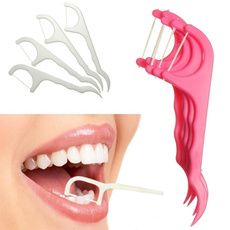 dentalflosser, teeth, flossstick, brushtoothpick