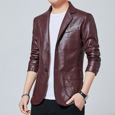 Casual Jackets, Overcoat, Winter, leather