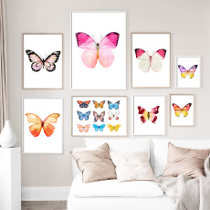 butterfly, canvasart, Wall Art, Home Decor
