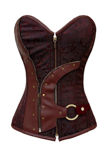 Waist Cinchers, corset top, Goth, Fashion
