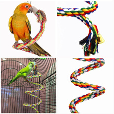 parrotcottonrope, Toy, chewtoy, birdswingperch