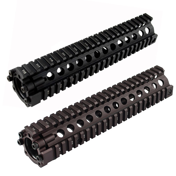 AR AEG Airsoft M4 MK18 7/9/12 inch Quad Rail System Free Float Handguard  Picatinny Rail Mount for scope mount flashlight | Wish