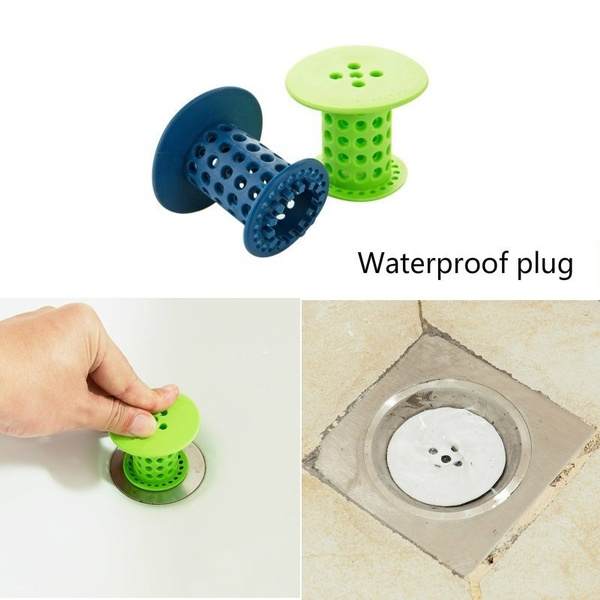Bathroom Anti-Clogging Plastic Sink Filter Water Plug Floor Drain