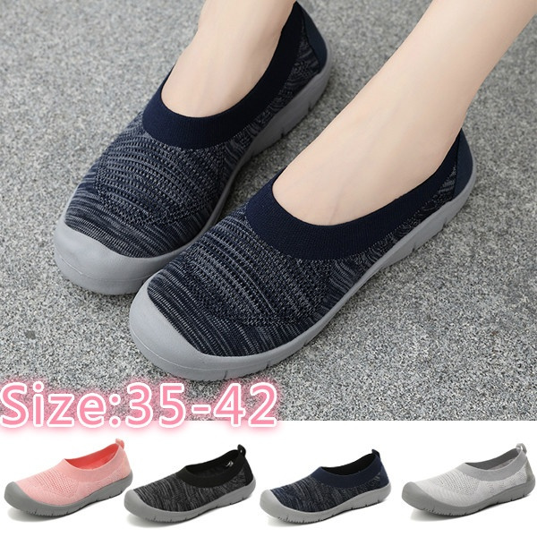New Fashion Ladies Shoes Retro Flat Shallow Mouth Shoe Cover Lazy Casual  Shoes | Wish