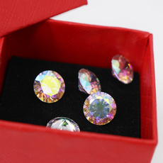 gemstone jewelry, Gemstone Earrings, natural diamond, gemset