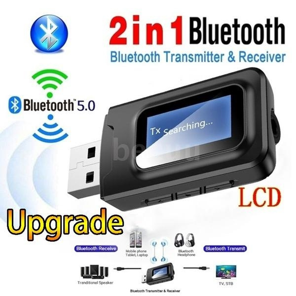 Upgraded Bluetooth 5.0 Transmitter Adapter for TV, Wireless Audio